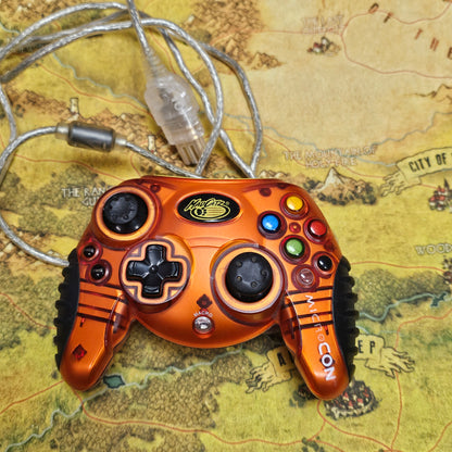 114: Orange Mad Catz MicroCon Controller - XBox