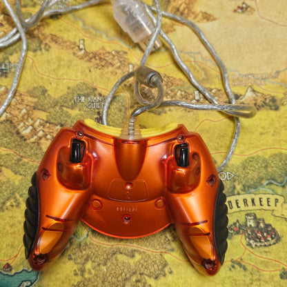 114: Orange Mad Catz MicroCon Controller - XBox