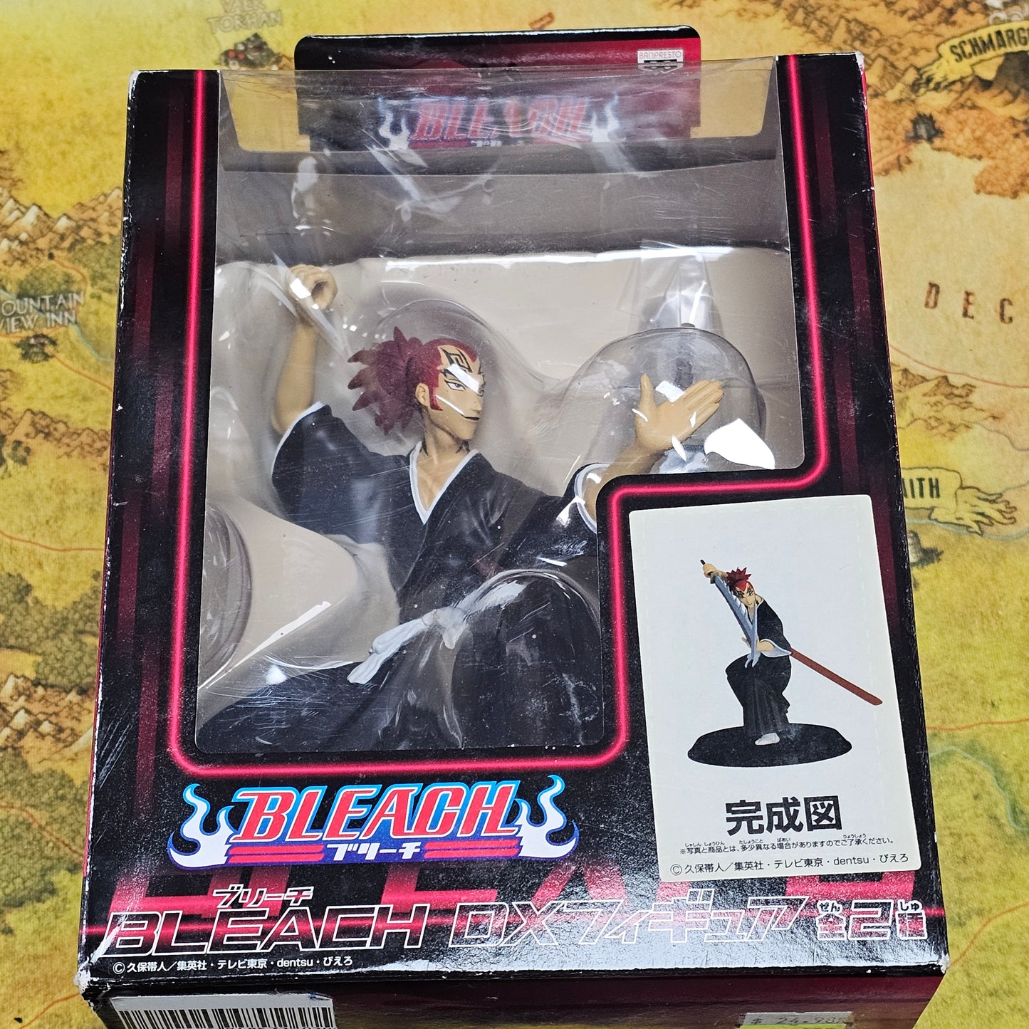 095: Bandai Bleach Anime Heroes - Renji Abarai