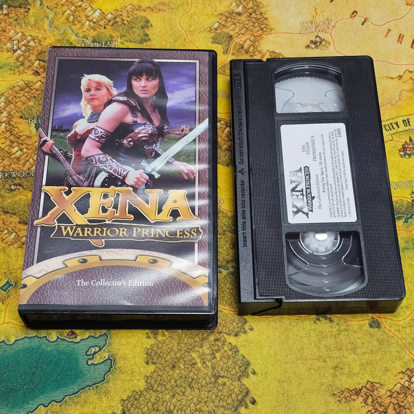 126: Xena: Warrior Princess The Titans/Prometheus (VHS)