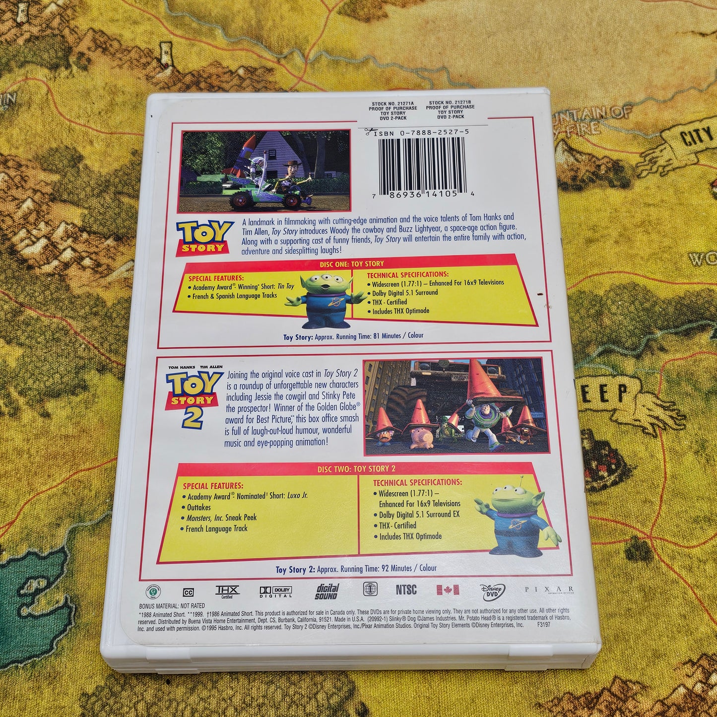 134: Toy Story 2 Pack (DVD)