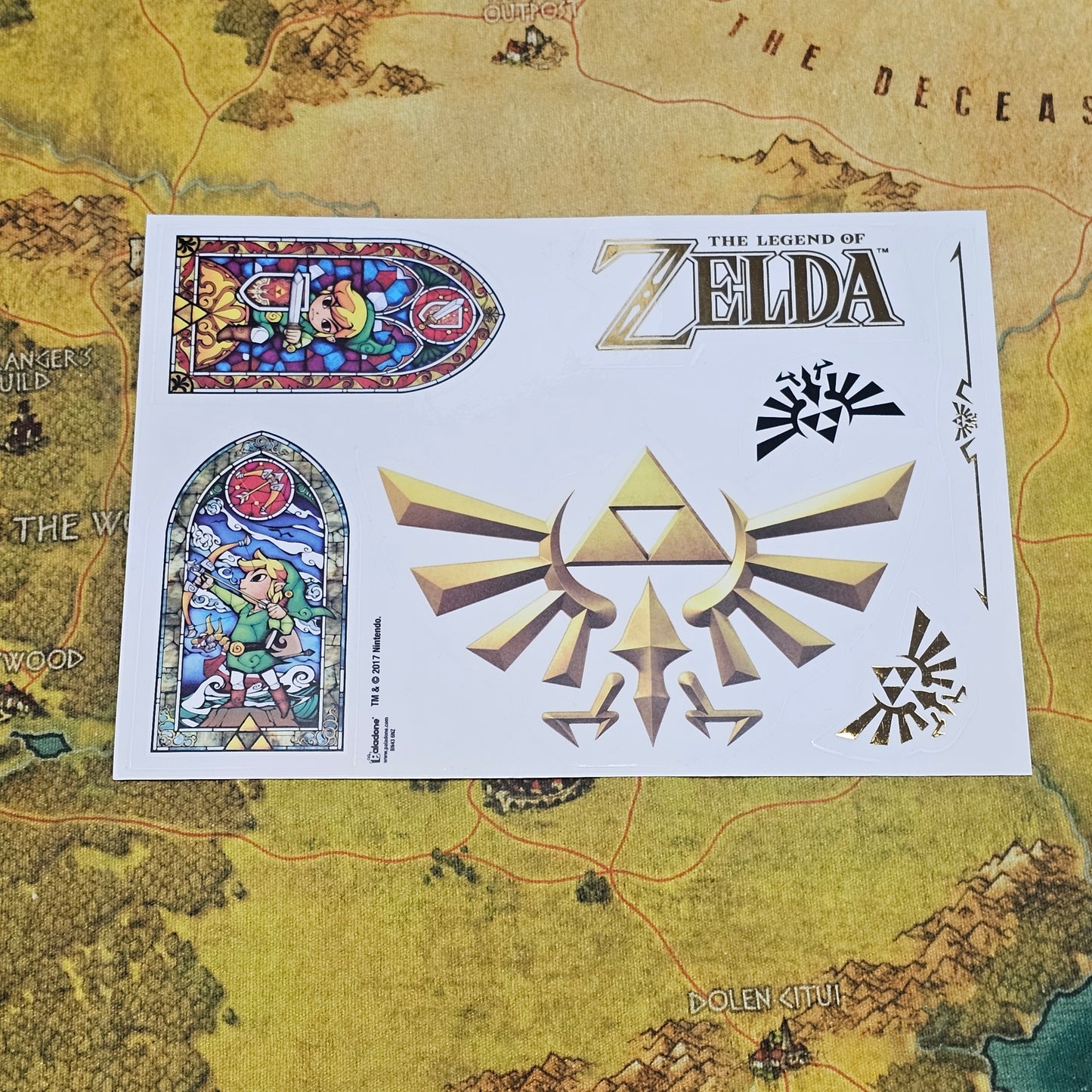 141: Zelda Decal Sheet