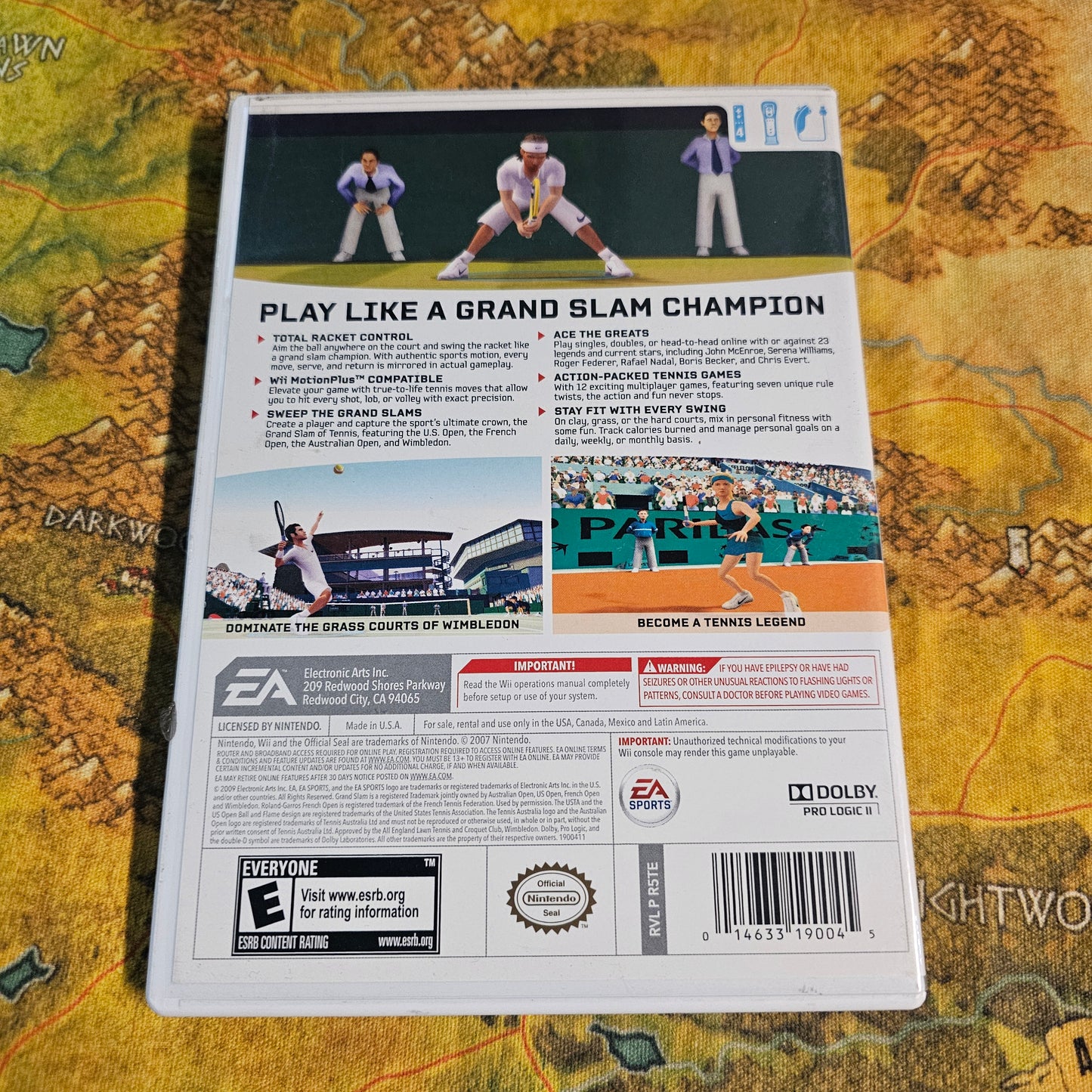 016: Grand Slam Tennis - Wii
