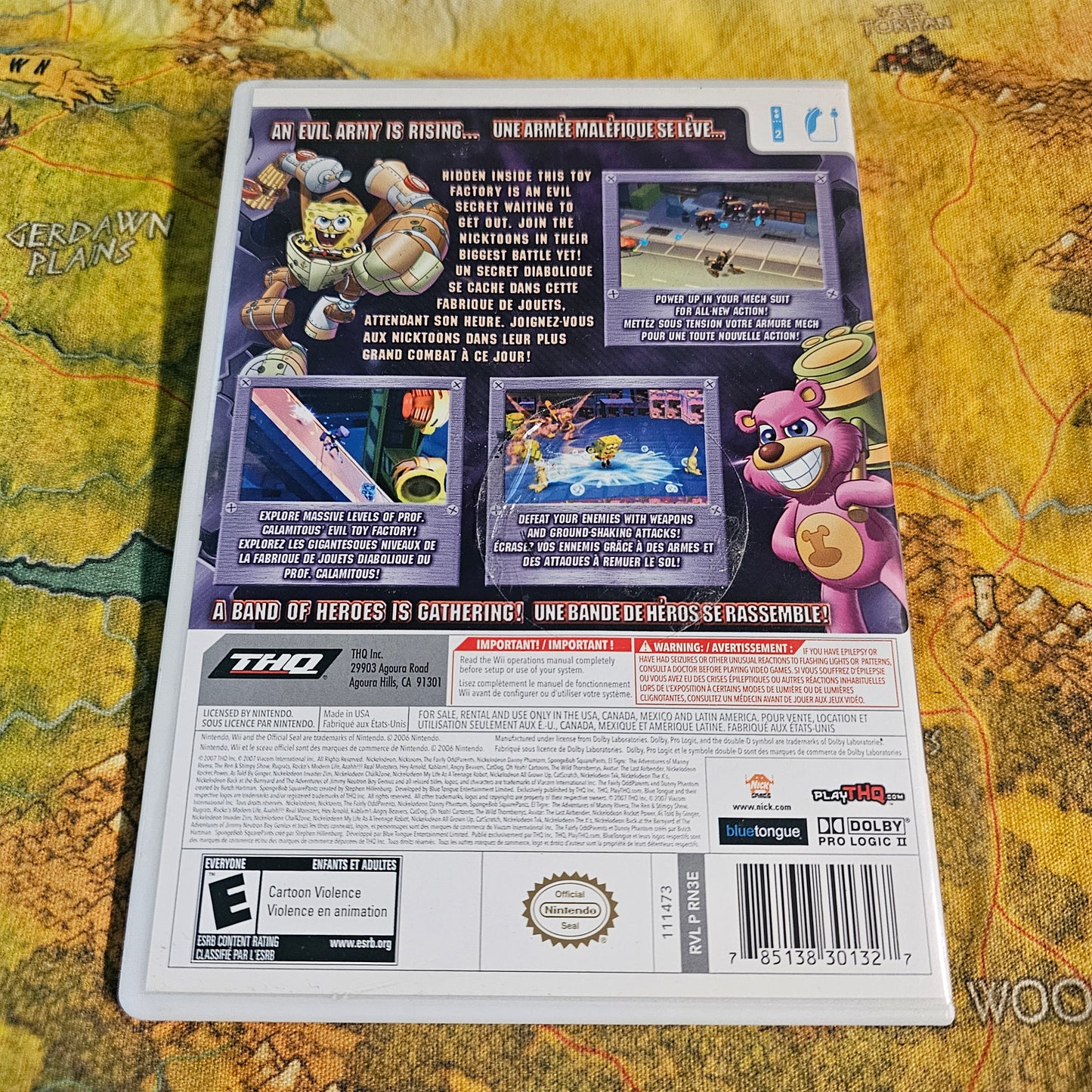 018: Nicktoons: Attack of the Toybots - Wii