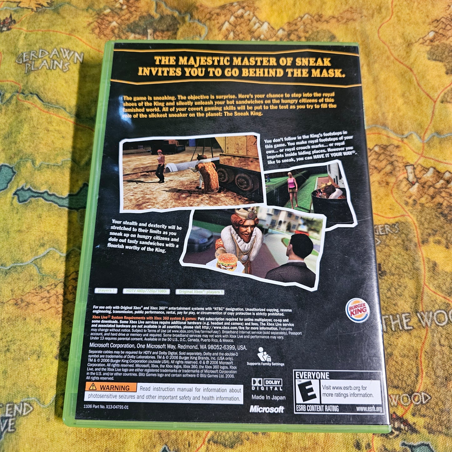 023: Sneak King - XBox 360