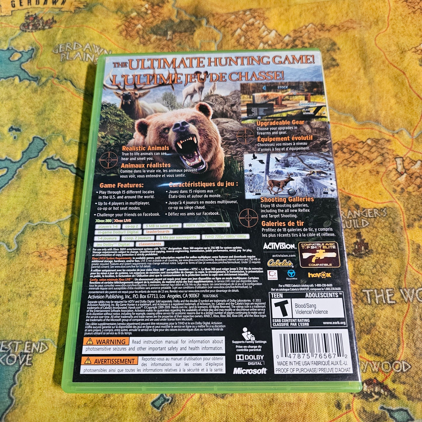 026: Cabela's Big Game Hunter 2012 - XBox 360