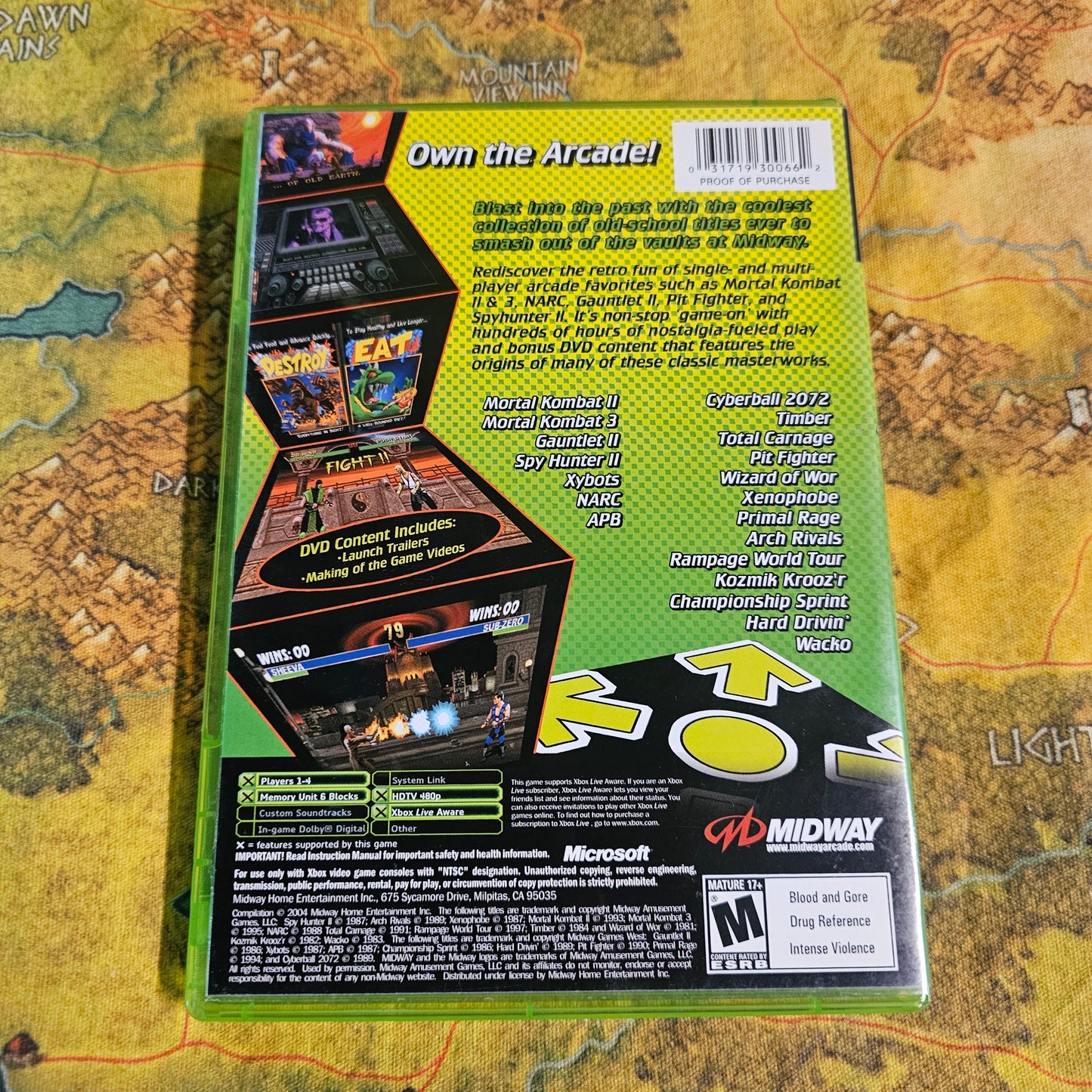 035: Midway Arcade Treasures 2 - XBox