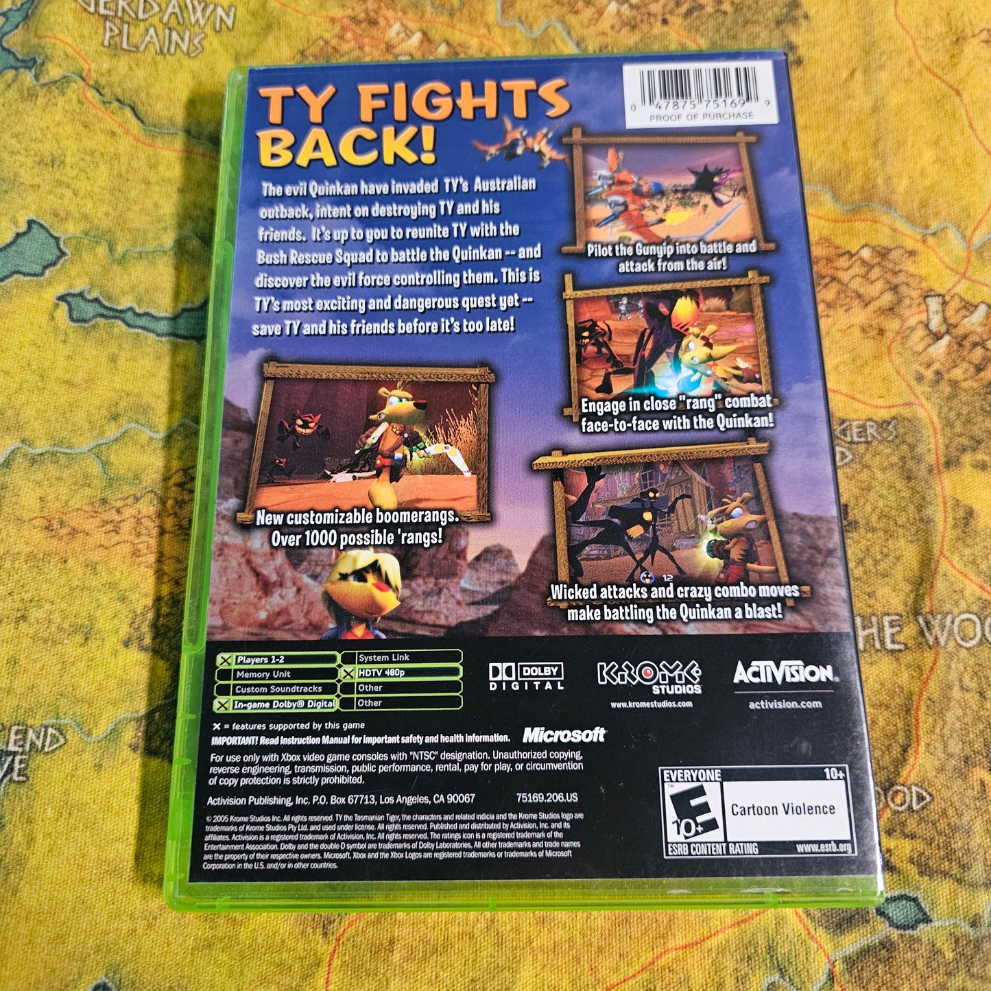 038: Ty the Tasmanian Tiger 3: Night of the Quinkan - XBox