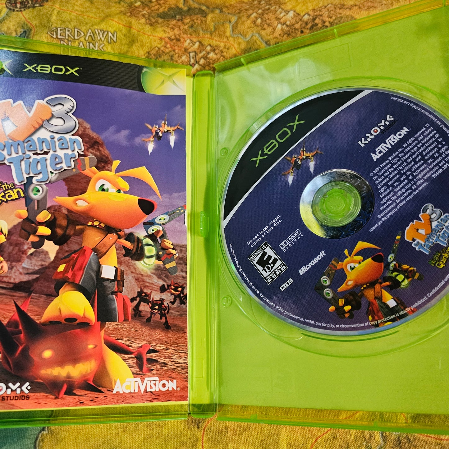 038: Ty the Tasmanian Tiger 3: Night of the Quinkan - XBox