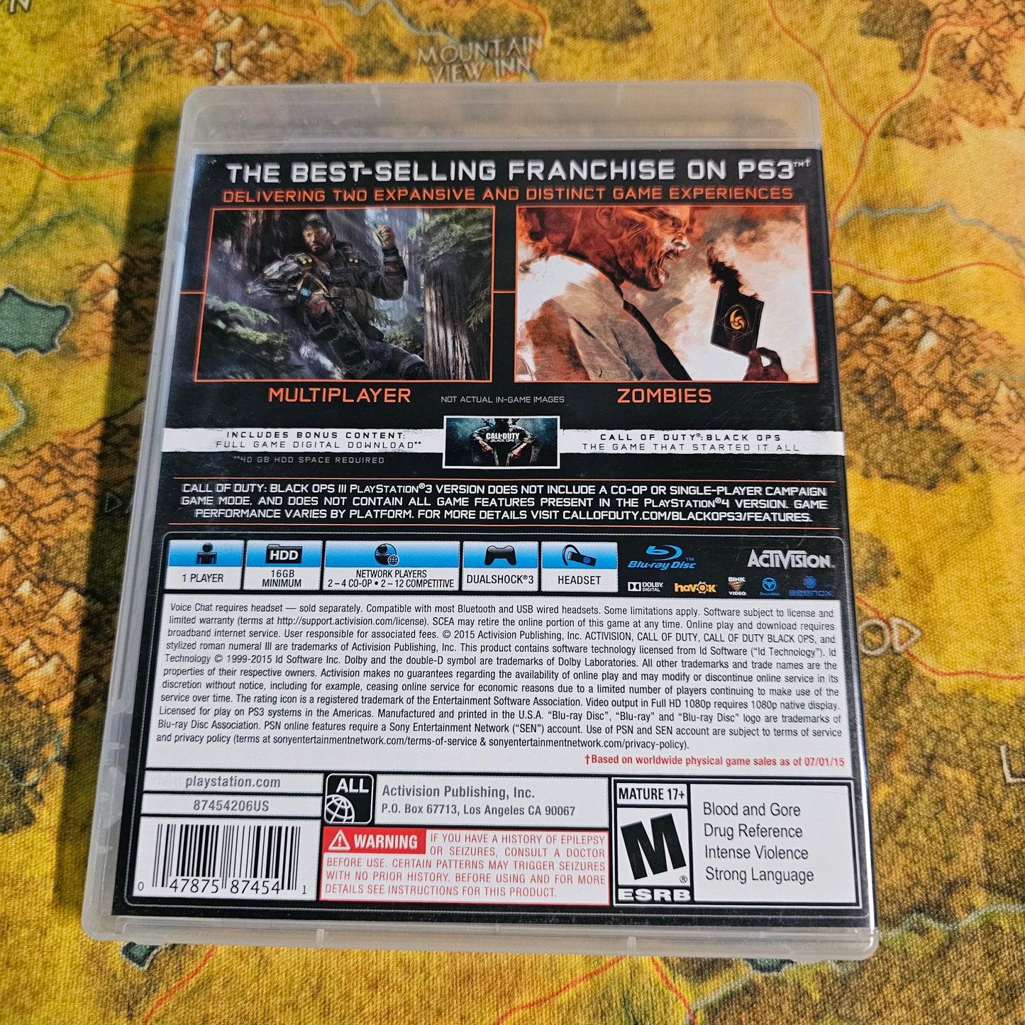 080: Call of Duty: Black Ops III - PS3