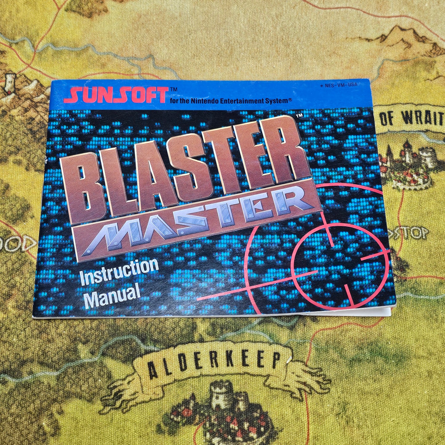 098: MANUAL: Blaster Master - NES