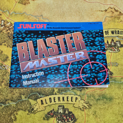 098: MANUAL: Blaster Master - NES