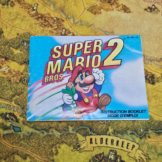 100: MANUAL: Super Mario Bros 2 - NES