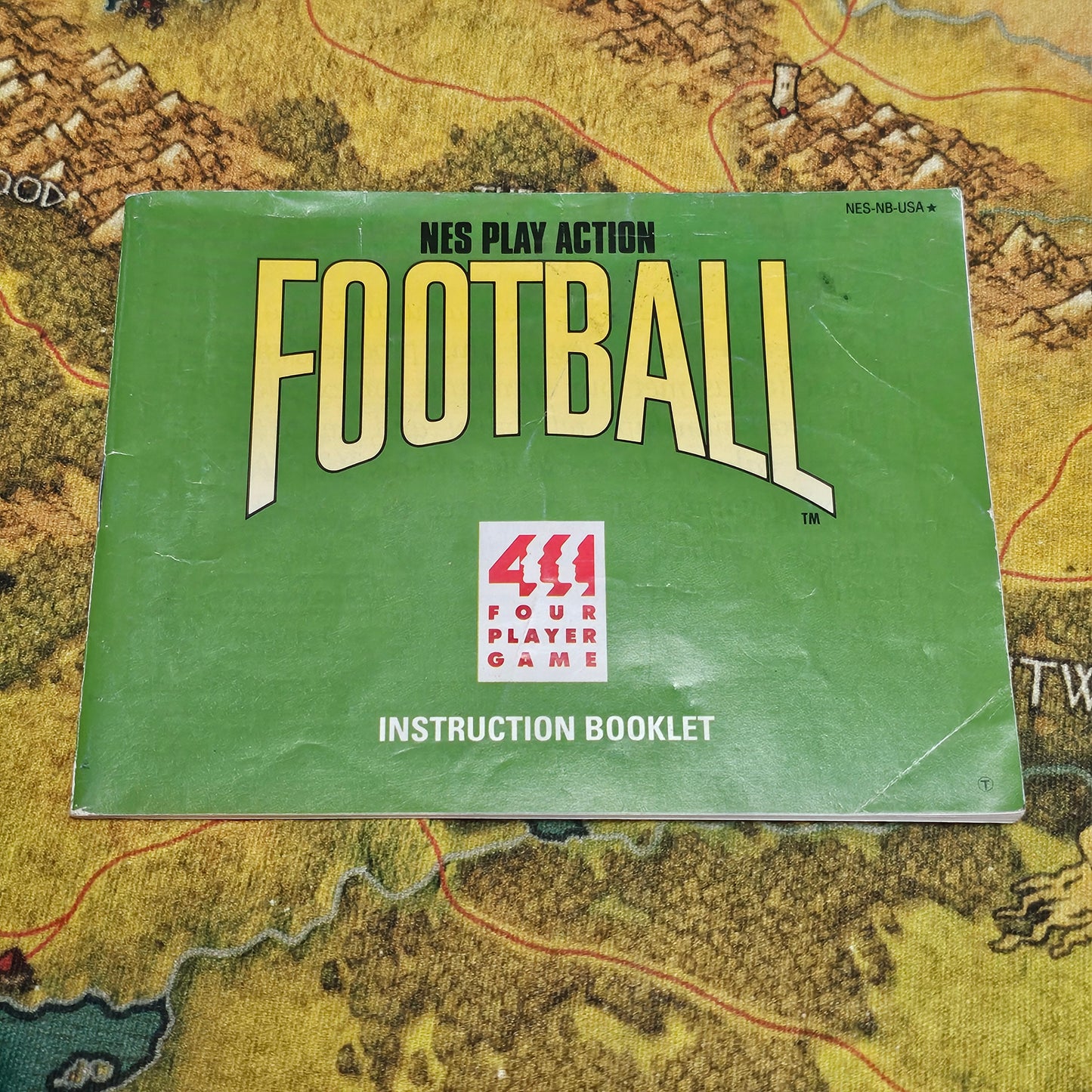 102: MANUAL: Football - NES