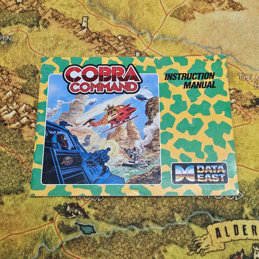 099: MANUAL: Cobra Command - NES