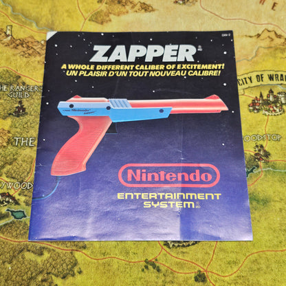 107: MANUAL: Zapper - NES