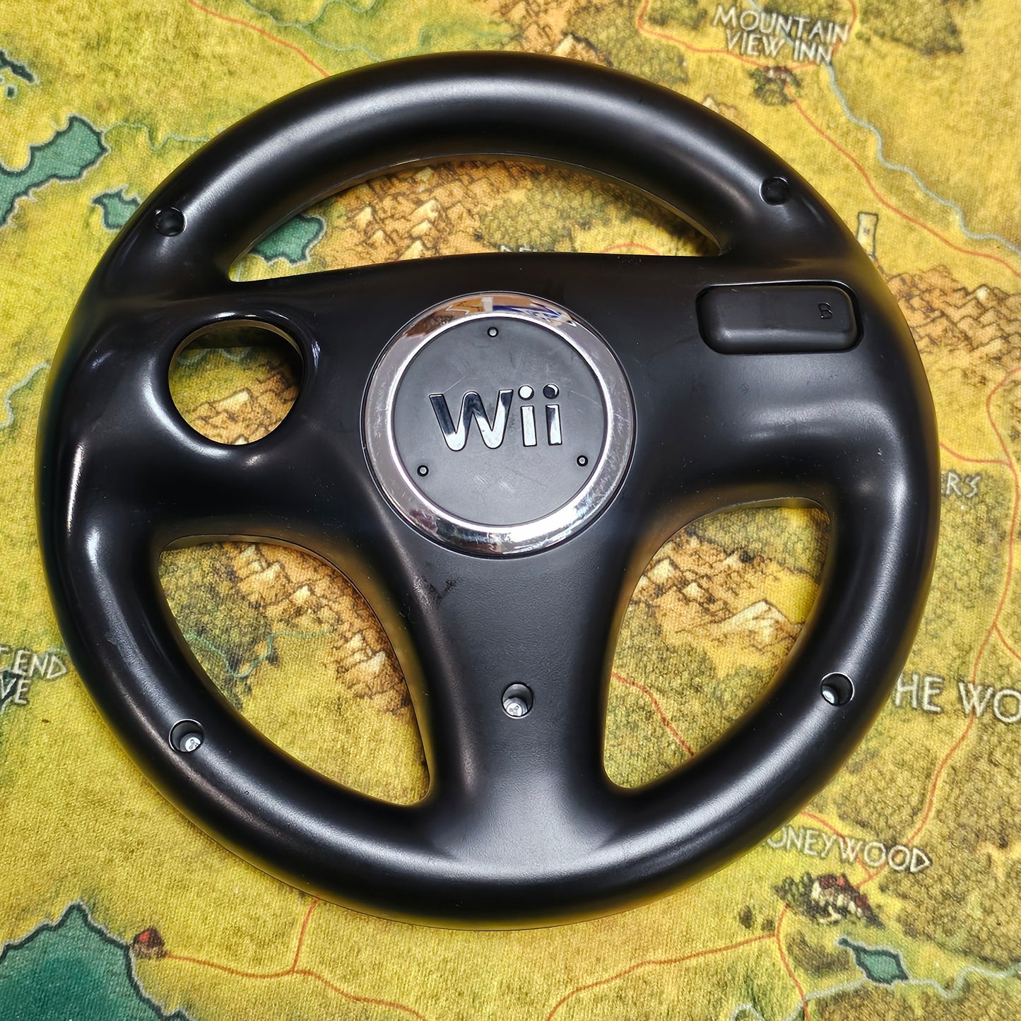 139: Black Wii Wheel