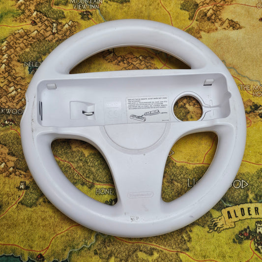 138: White Wii Wheel