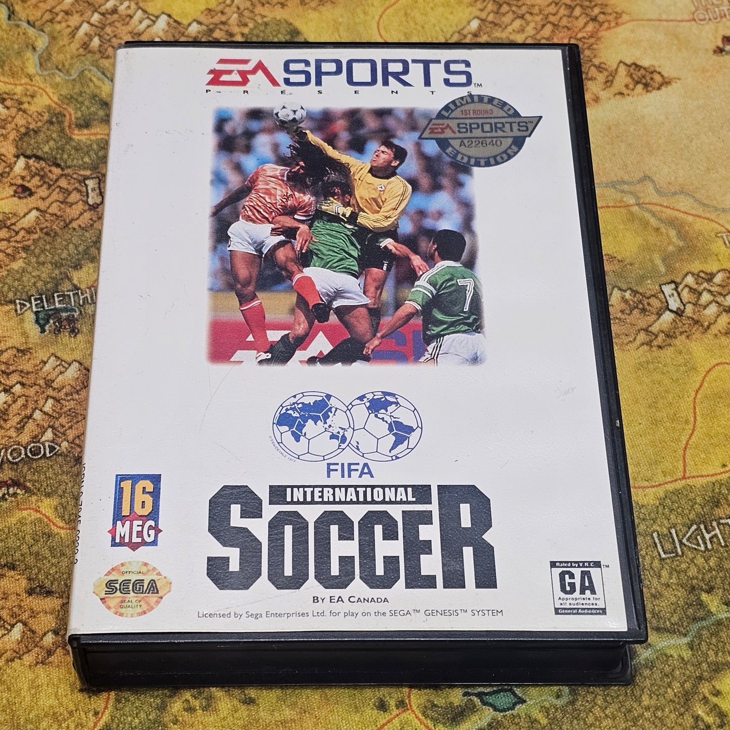 055: FIFA International Soccer - Sega Genesis