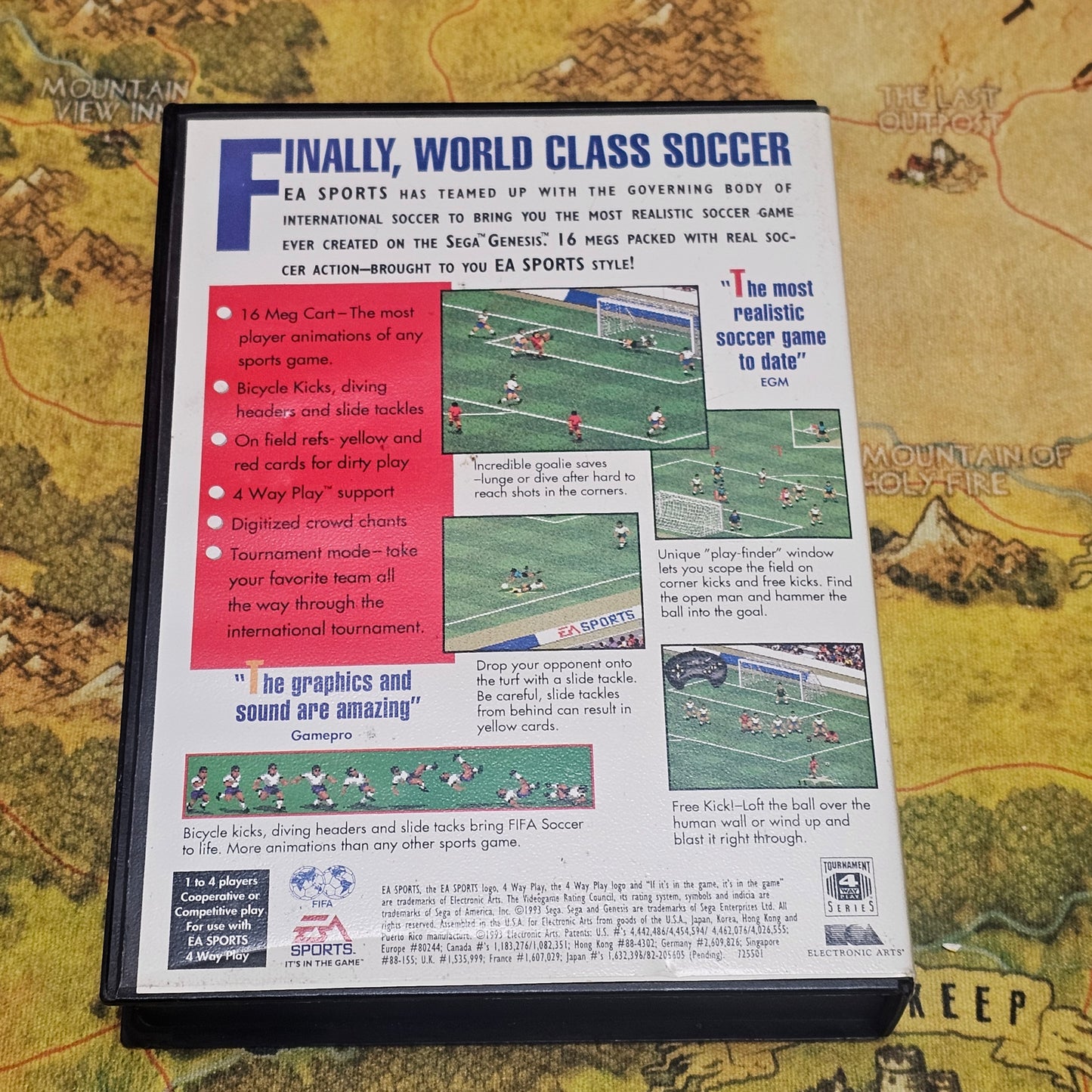 055: FIFA International Soccer - Sega Genesis