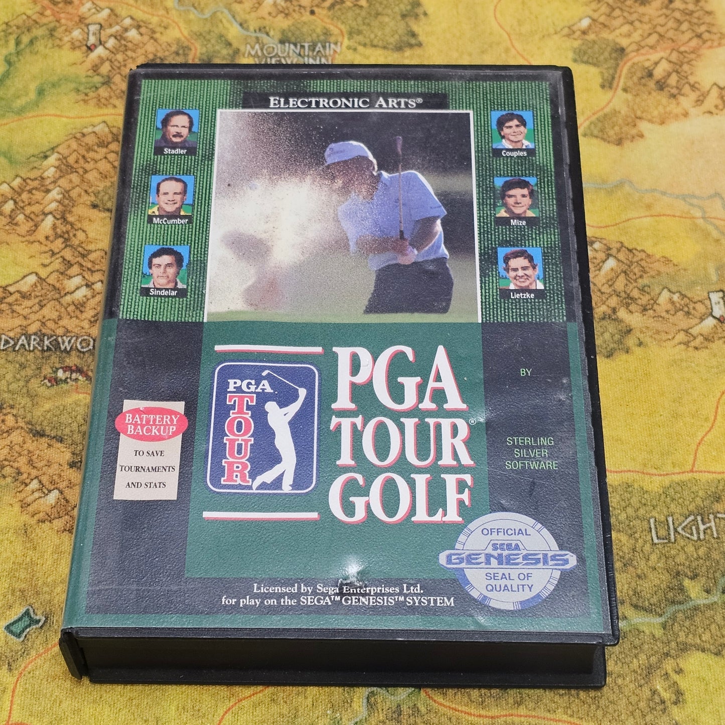 054: PGA Tour Golf - Sega Genesis