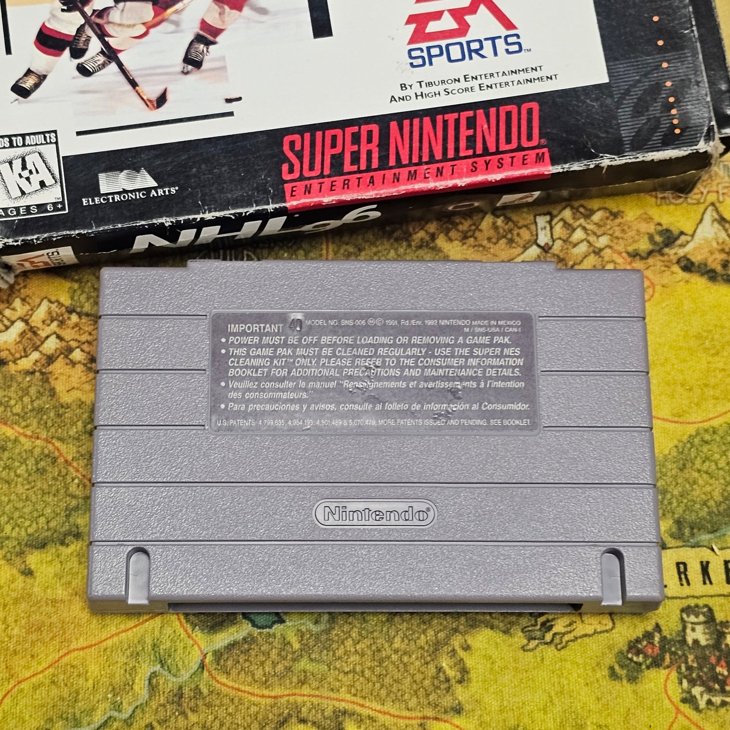 061: NHL 96 - SNES