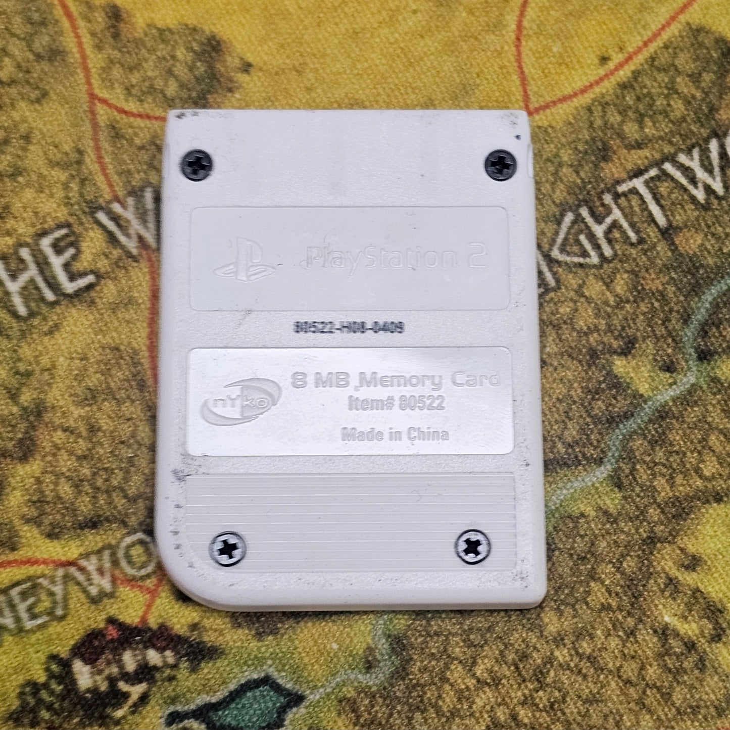 136: PS2 Memory Card