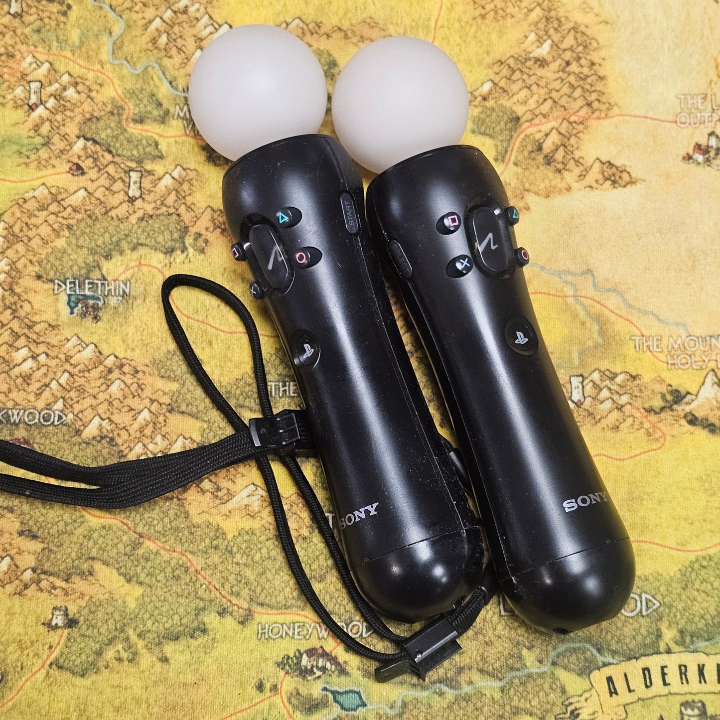 143: PS Move Controllers x 2