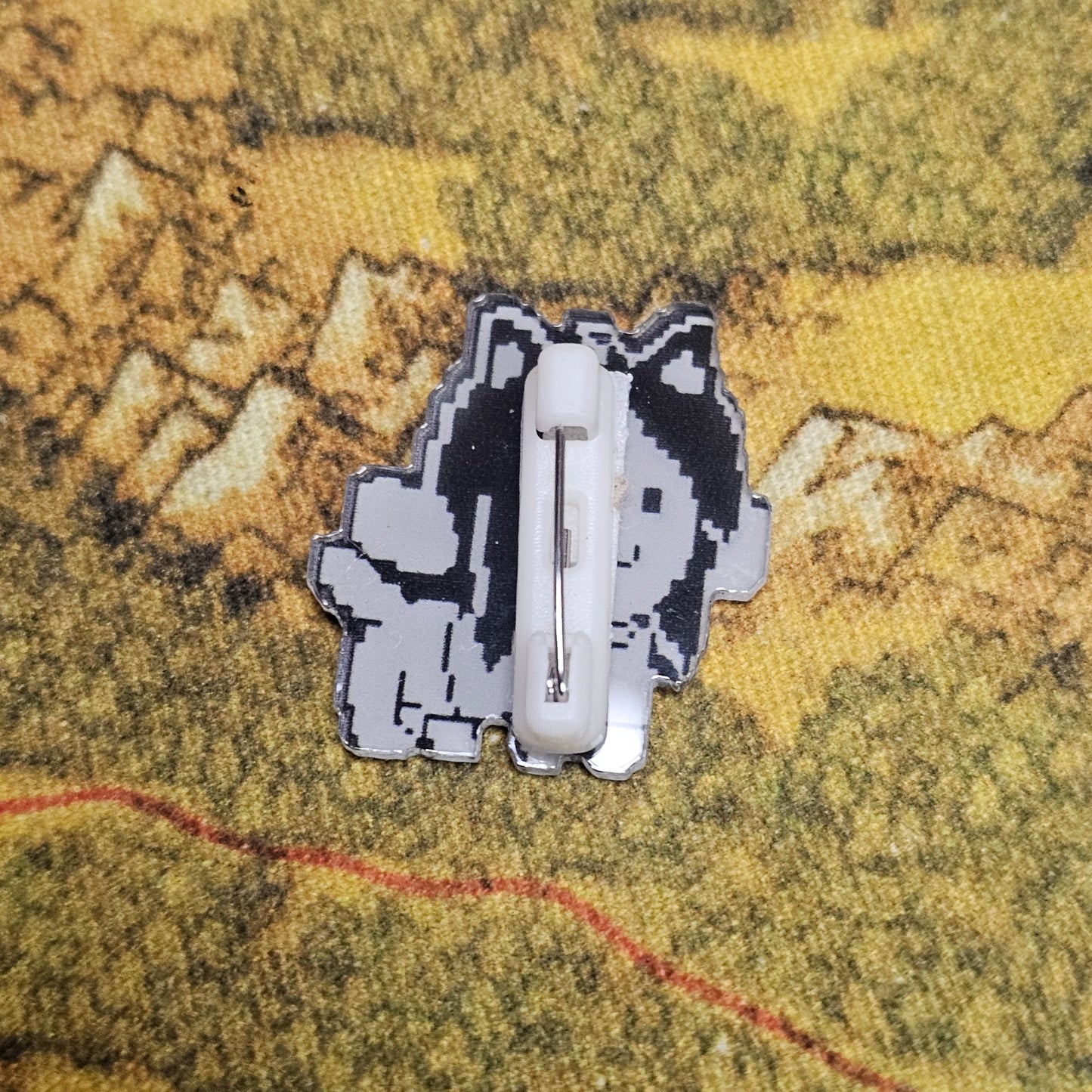 161: Temmie Undertale Acrylic Pin