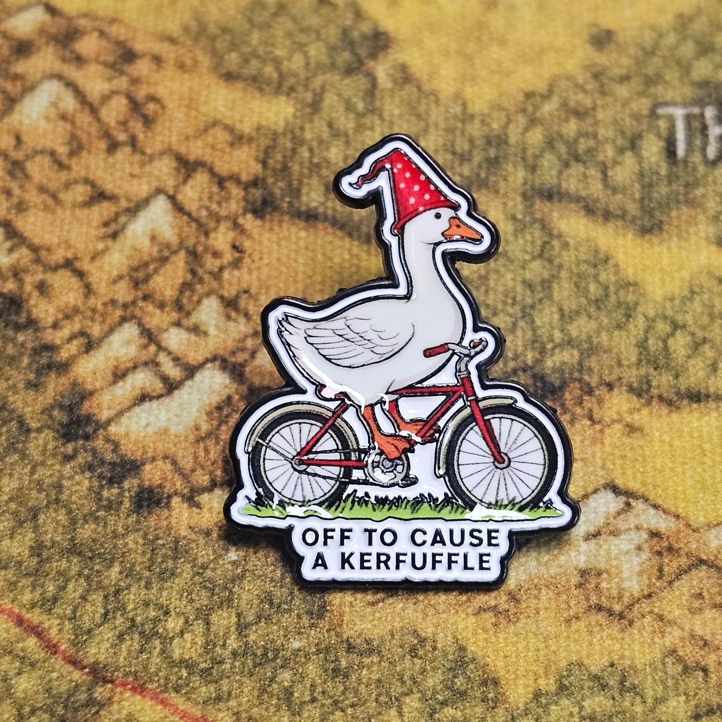 167: Goose Kerfuffle Pin