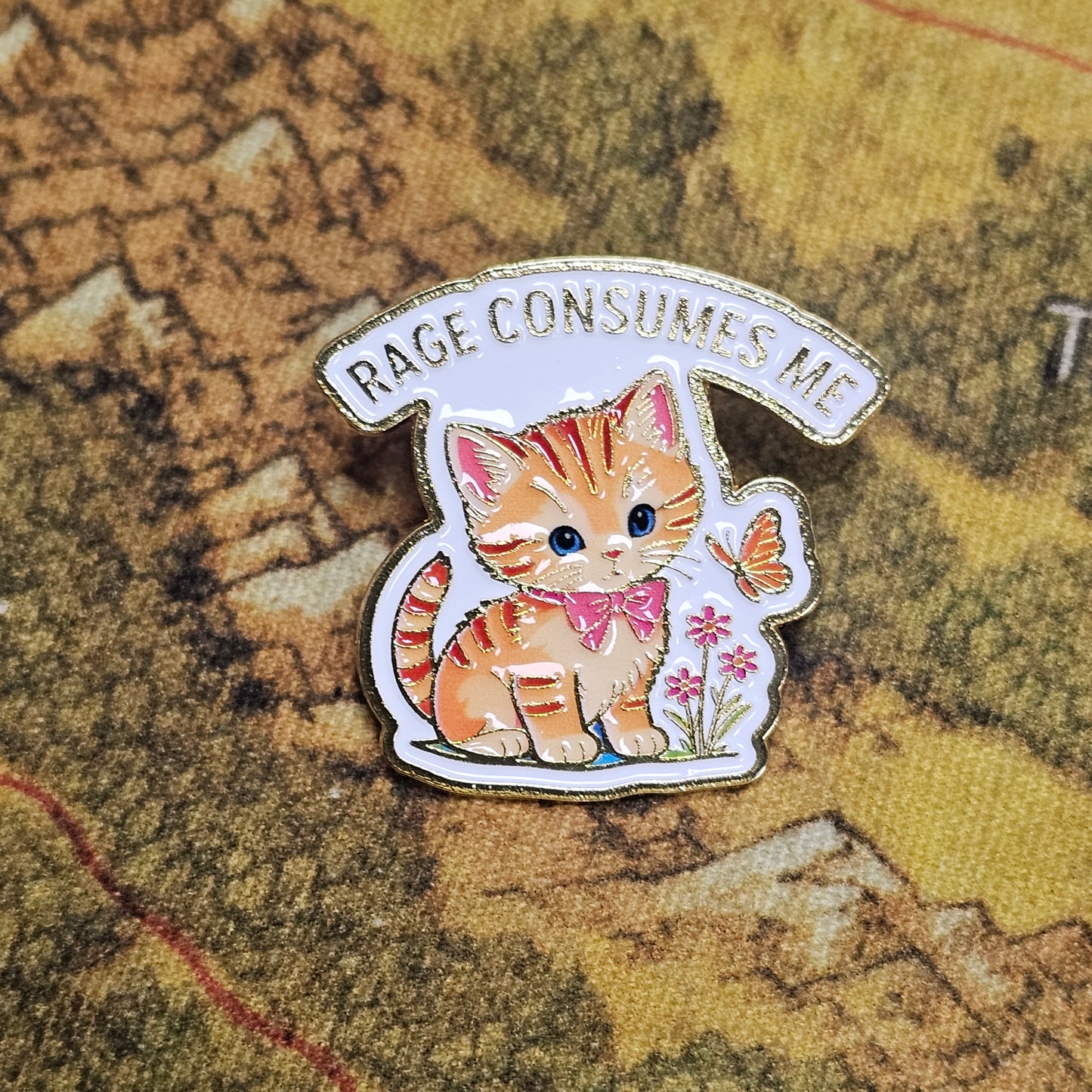 170: Rage Consumes Me Pin