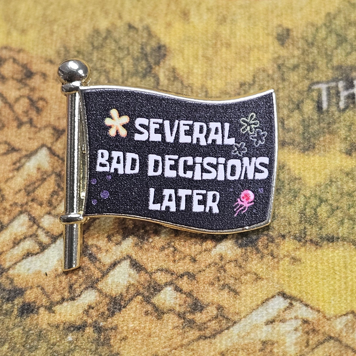 171: Sponge Bob Sign Pin