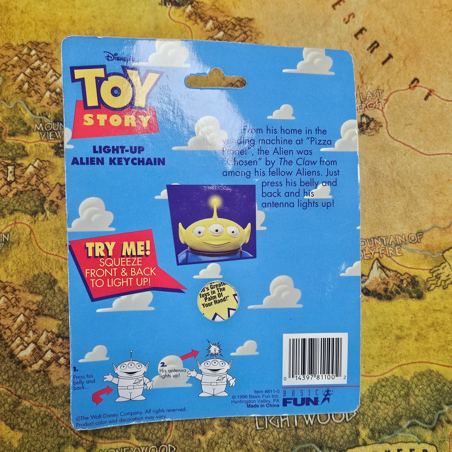 125: Toy Story Alien Keychain