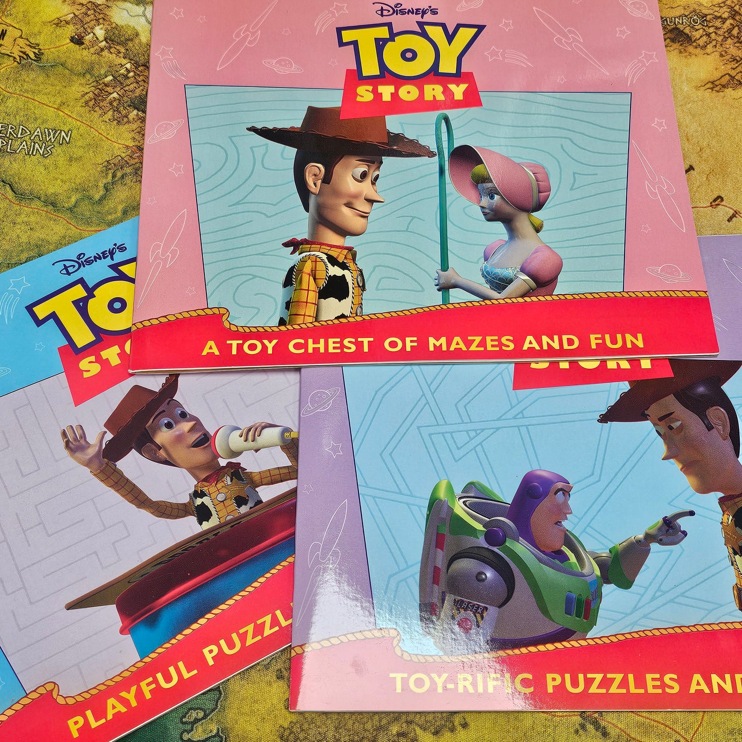 115: Toy Story Activity Books x 3