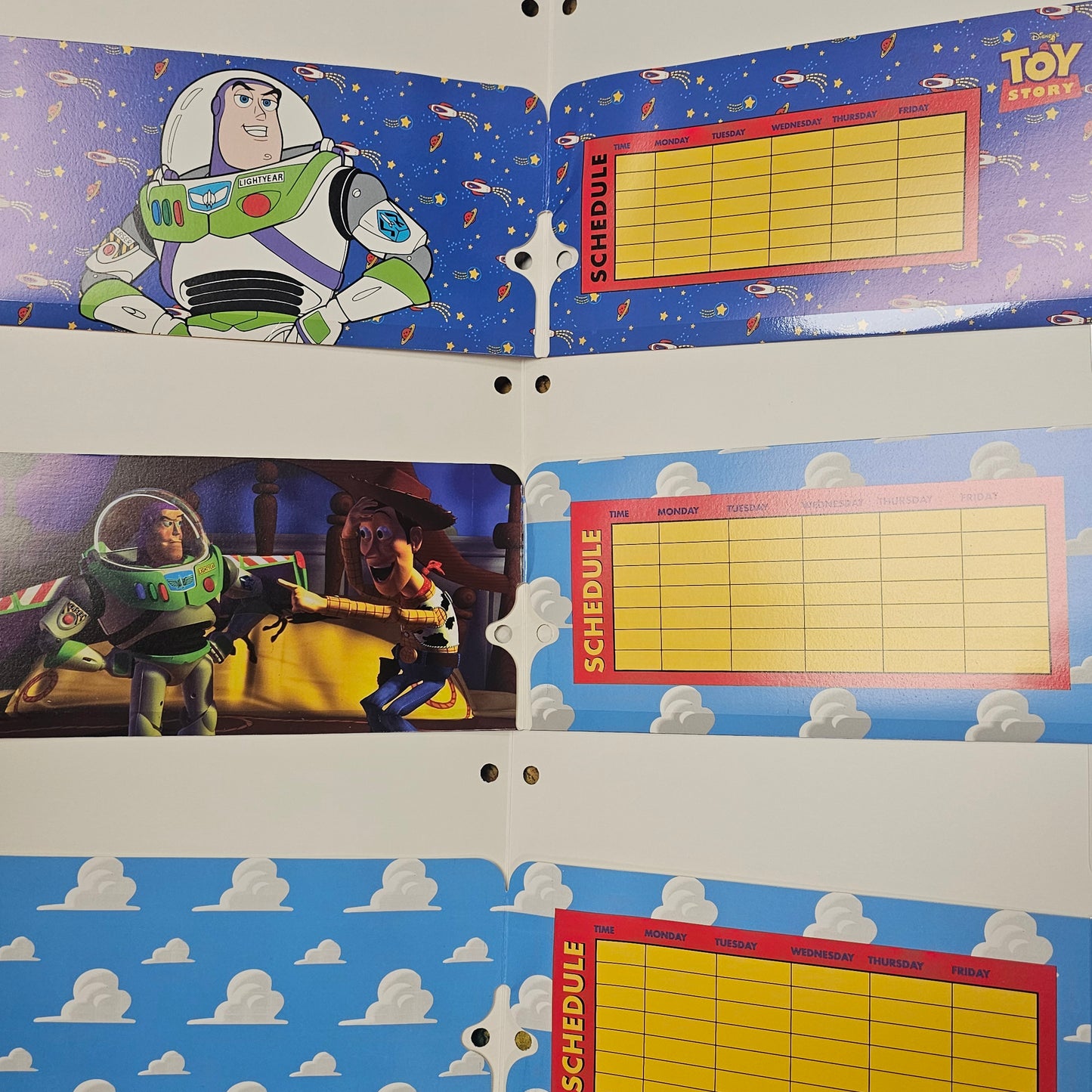 116: Toy Story Folders x 3