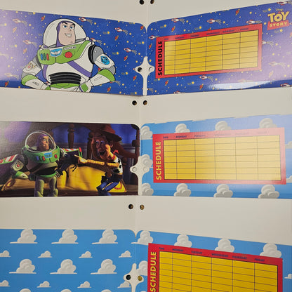 116: Toy Story Folders x 3