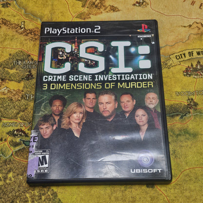 043: CSI: 3 Dimensions of Murder - PS2