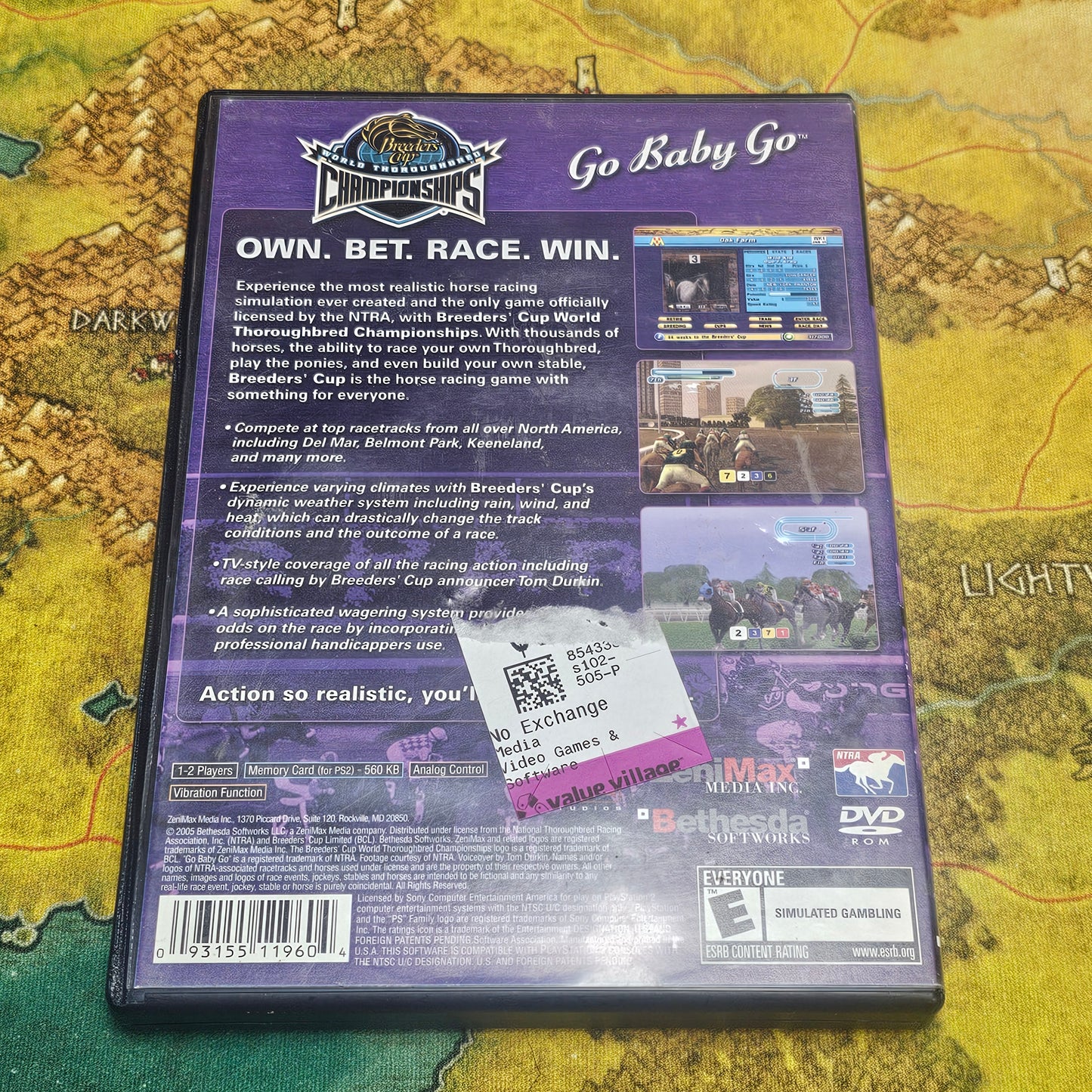 044: Breeders' Cup World Thoroughbred Championships - PS2