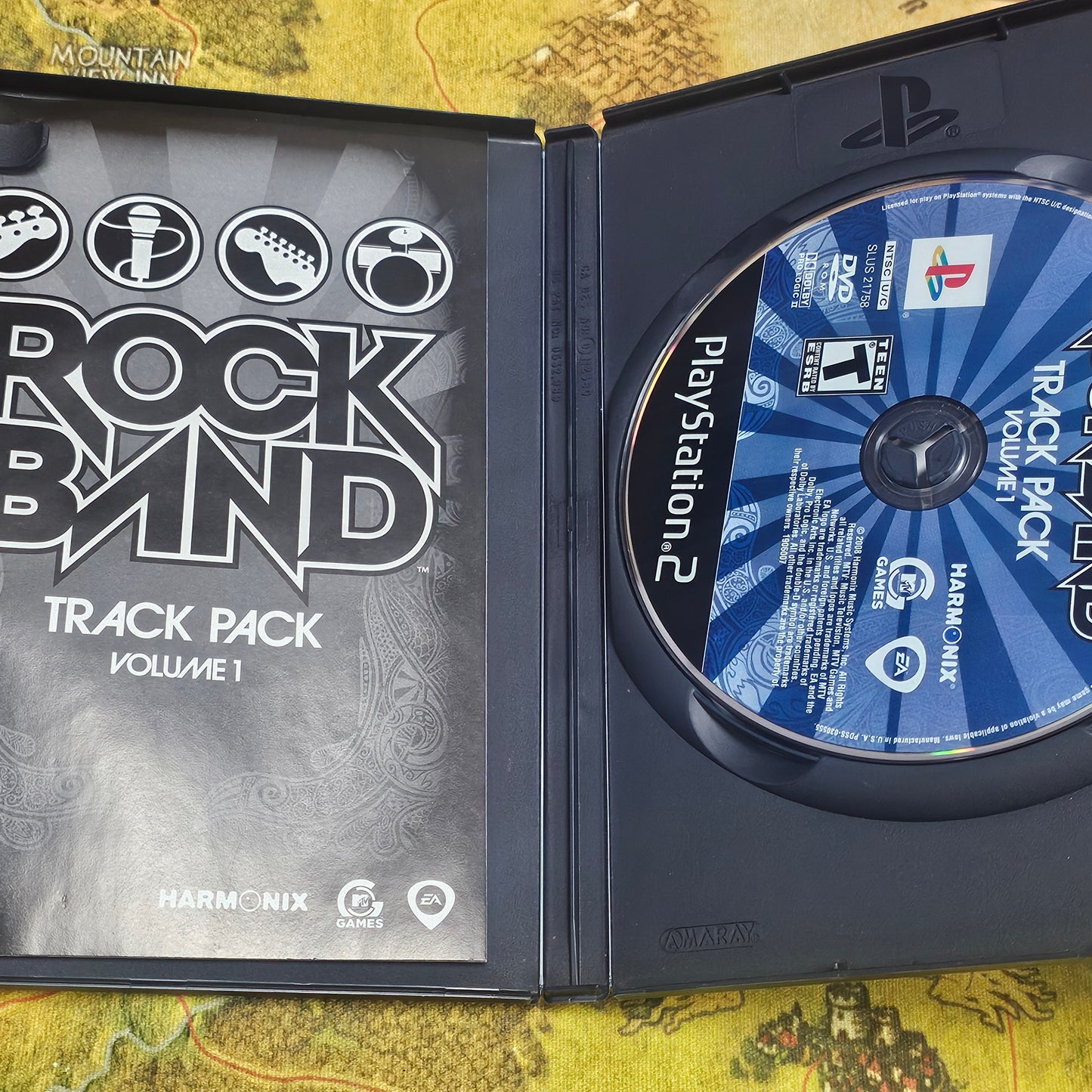 047: Rock Band Track Pack Volume 1 - PS2