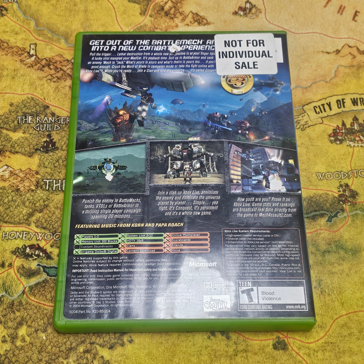038: MechAssault 2: Lone Wolf - XBox
