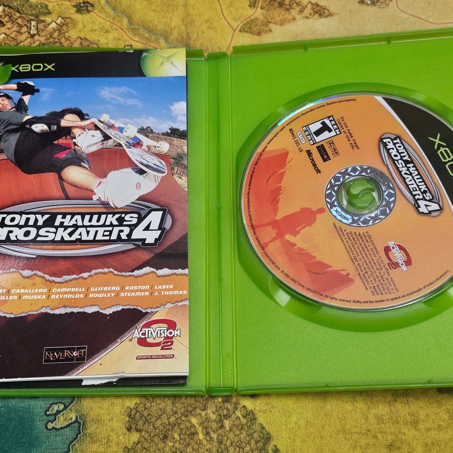 032: Tony Hawk's Pro Skater 4 - XBox