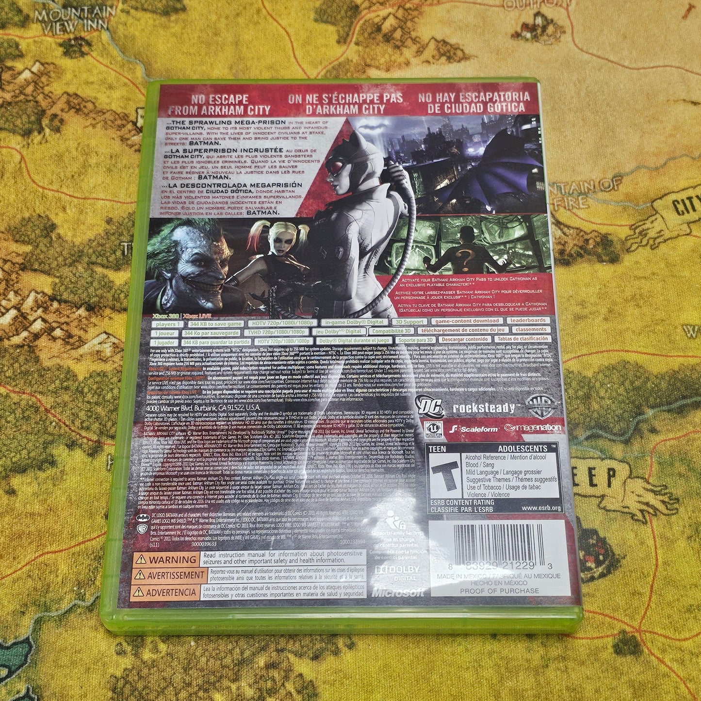 022: Batman: Arkham City - XBox 360