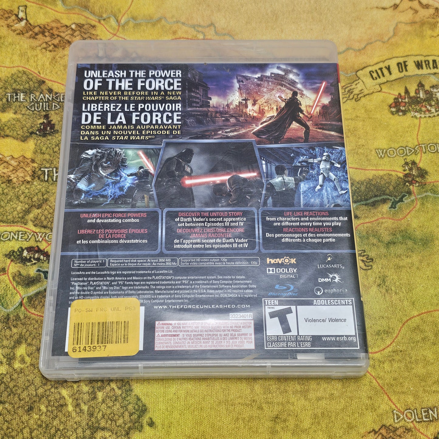 008: Star Wars The Force Unleashed - PS3
