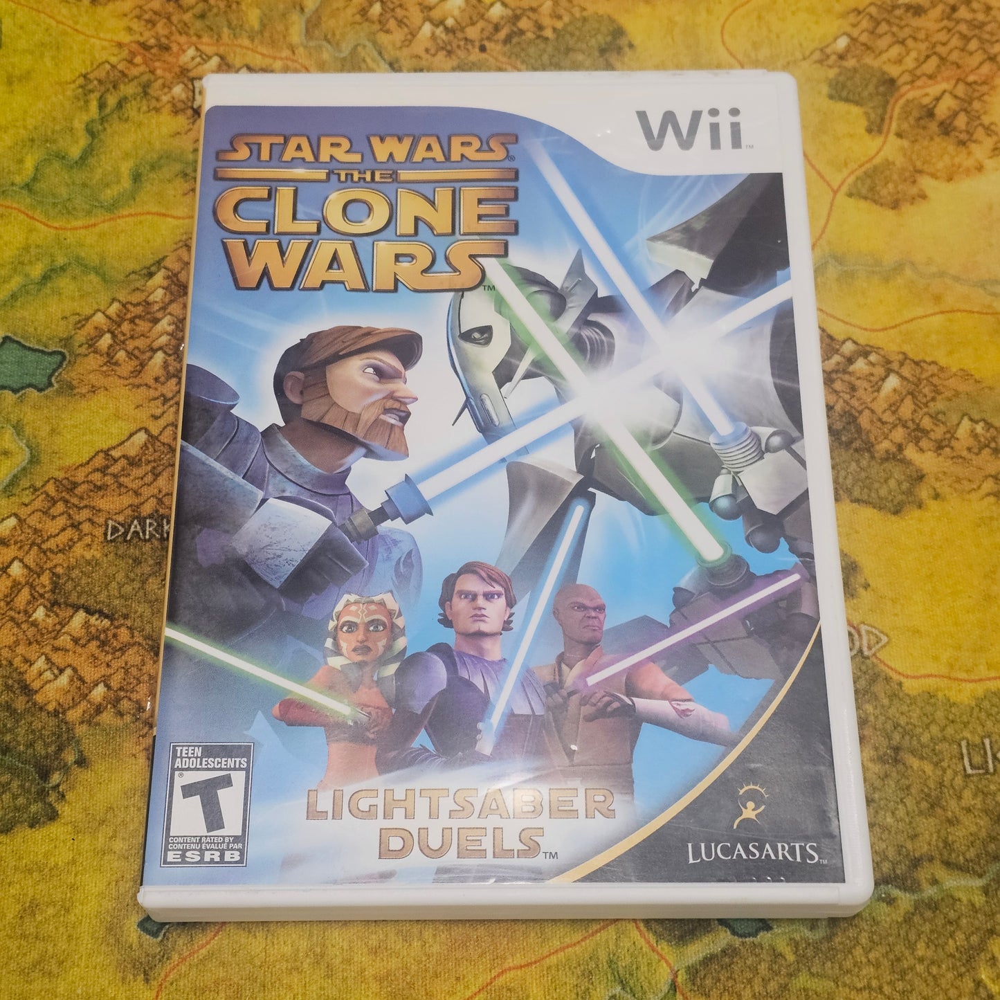 058: Star Wars Clone Wars Lightsaber Duels - Wii