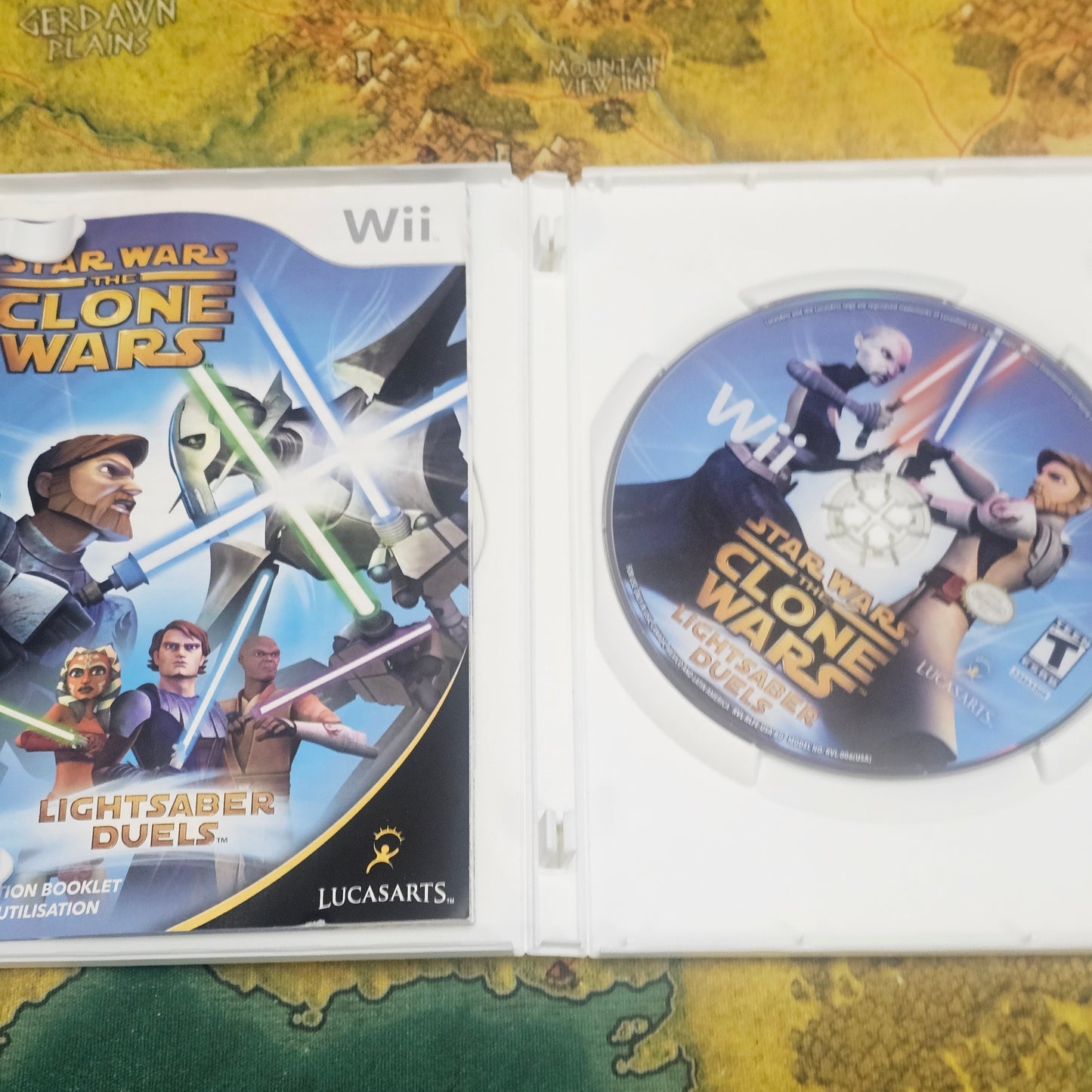 058: Star Wars Clone Wars Lightsaber Duels - Wii