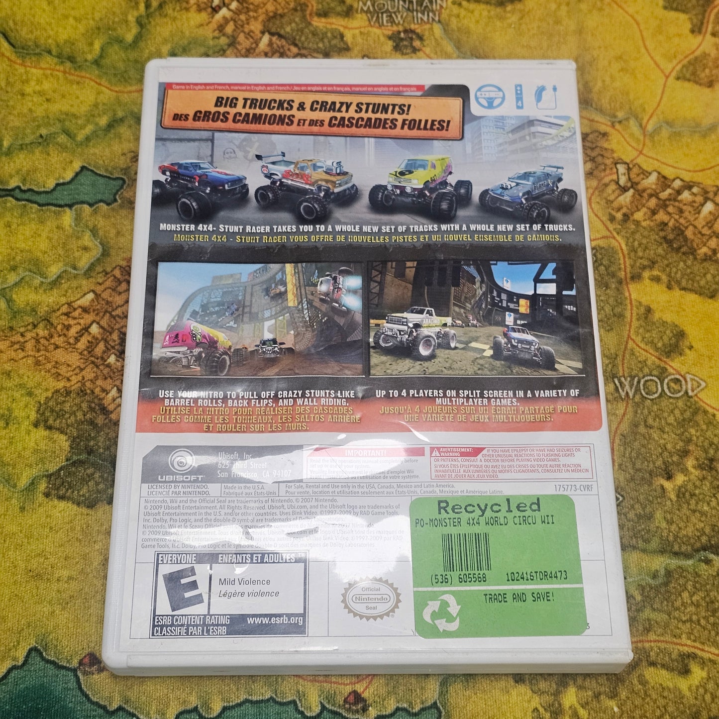 051: Monster Stunt Racer 4x4 - Wii