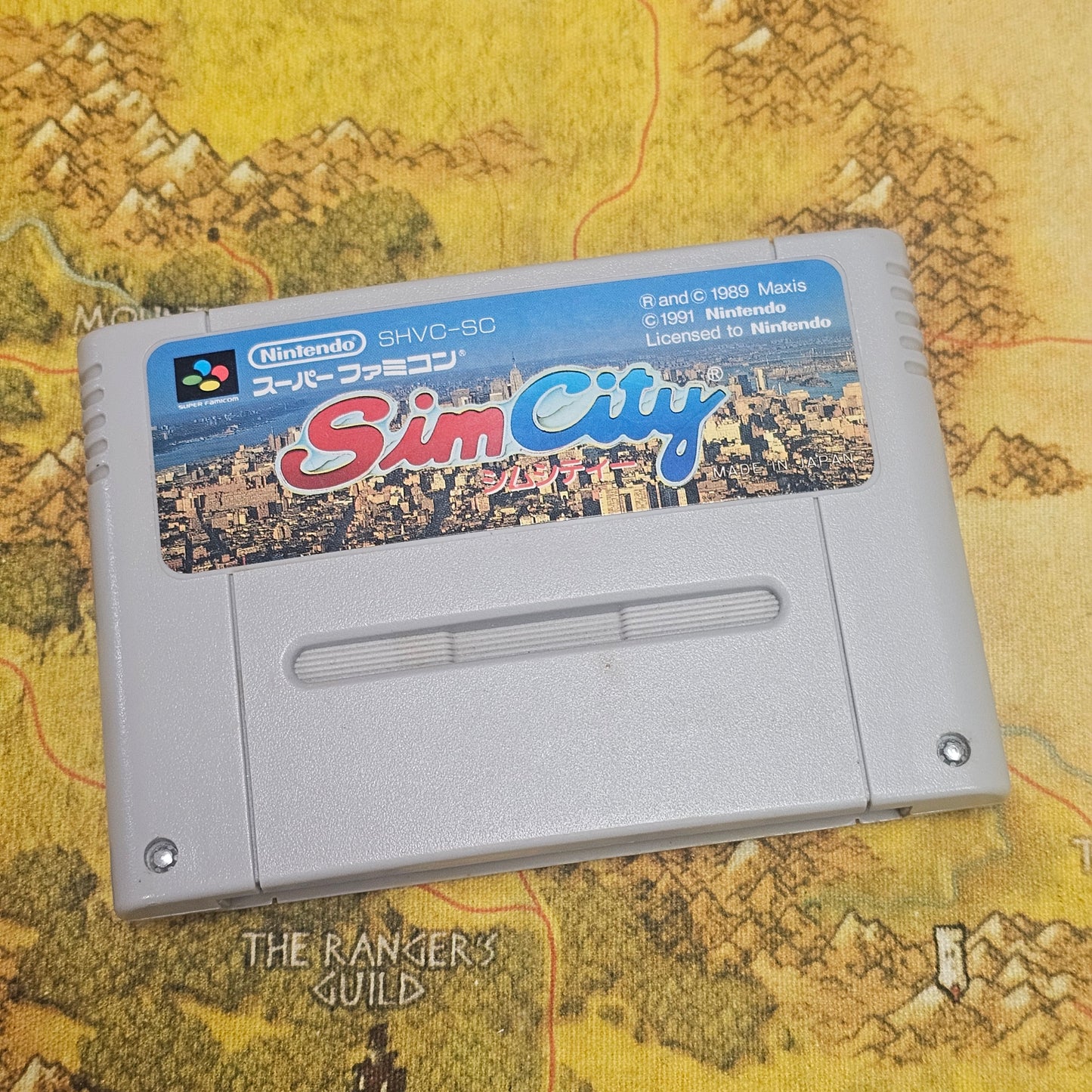 062: Sim City (Japan Import) - Super Famicom