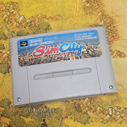 062: Sim City (Japan Import) - Super Famicom