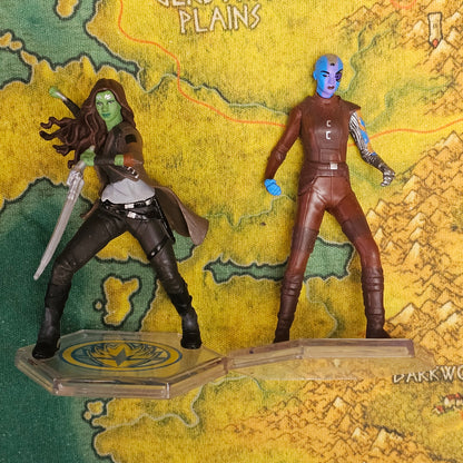 077: Guardians of the Galaxy Figures x 2