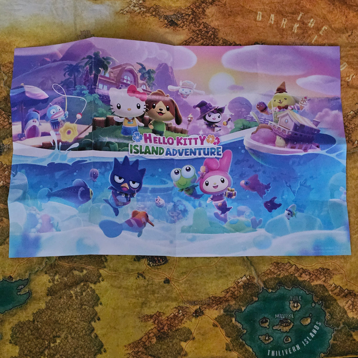 069: Hello Kitty Island Adventure Map